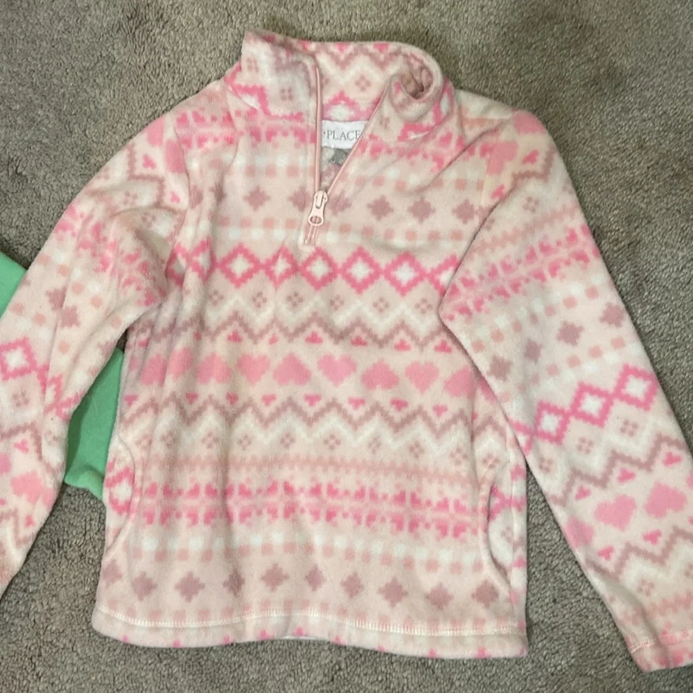 2 Girls Children’s Place Winter Tops Size 5/6